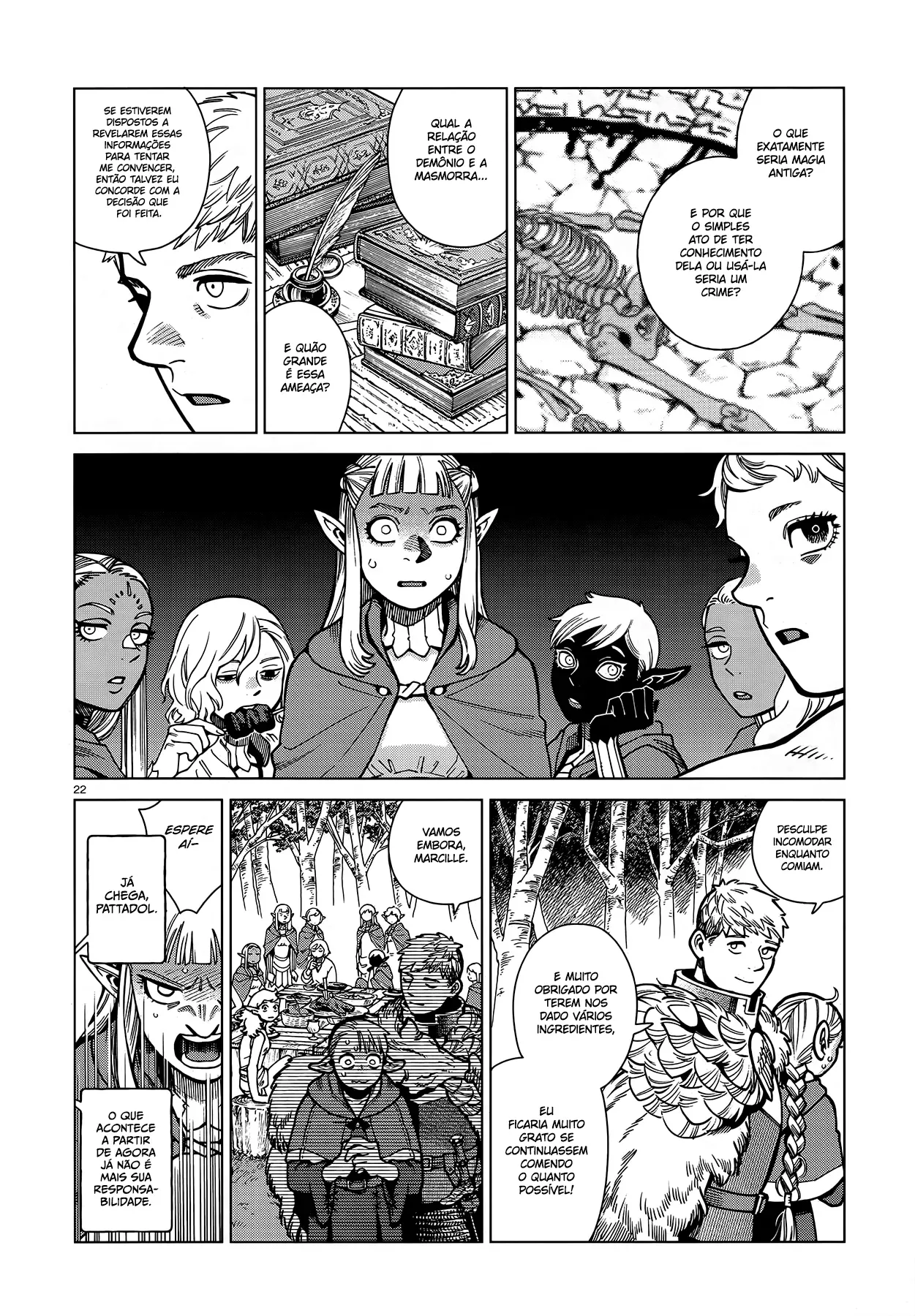 Read Dungeon Meshi PT Manga Online