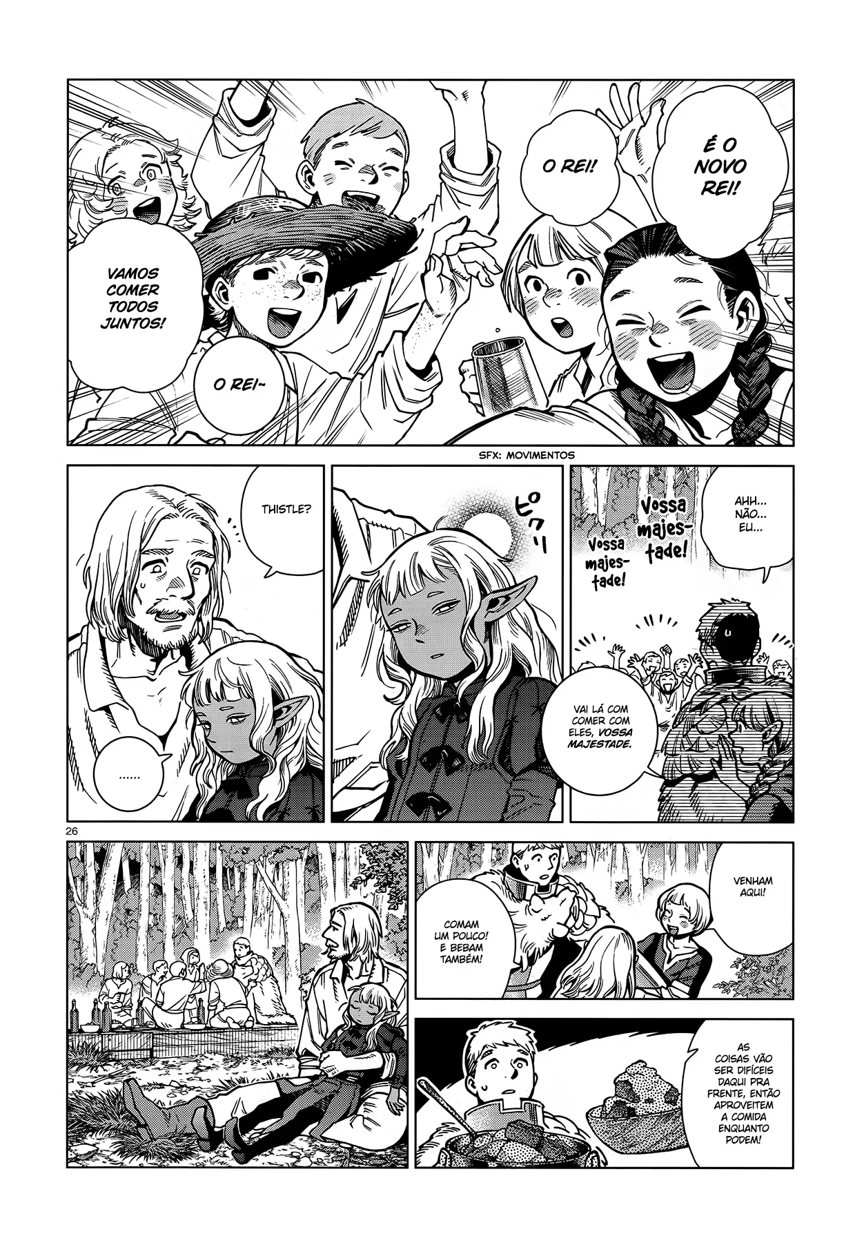 Read Dungeon Meshi PT Manga Online
