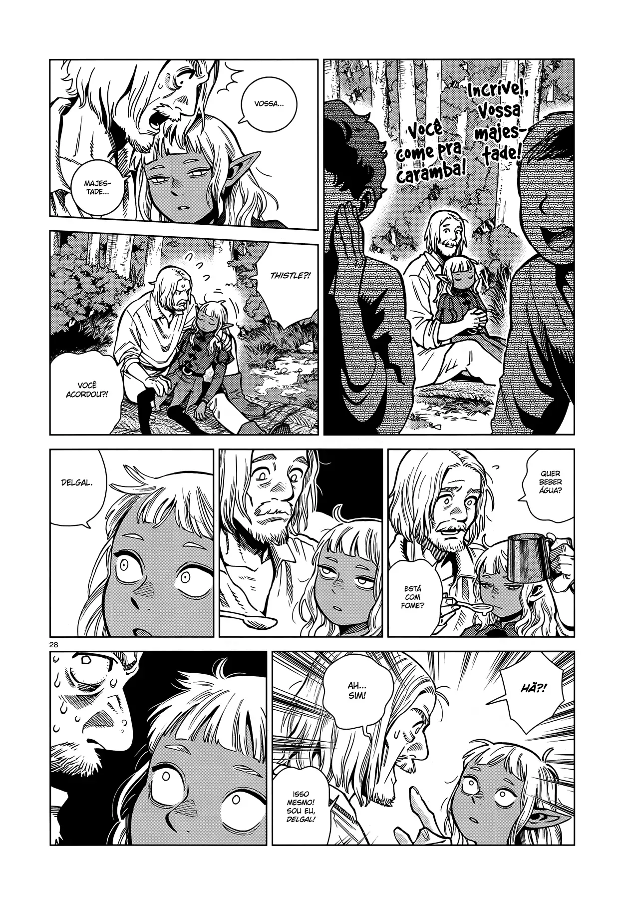 Read Dungeon Meshi PT Manga Online