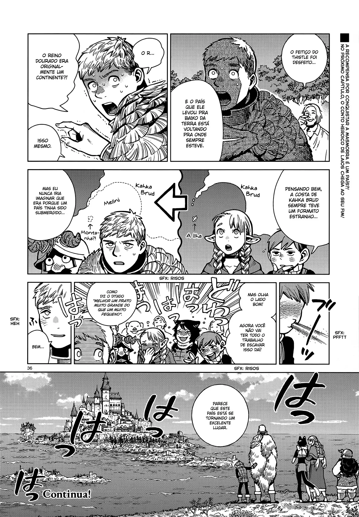 Read Dungeon Meshi PT Manga Online