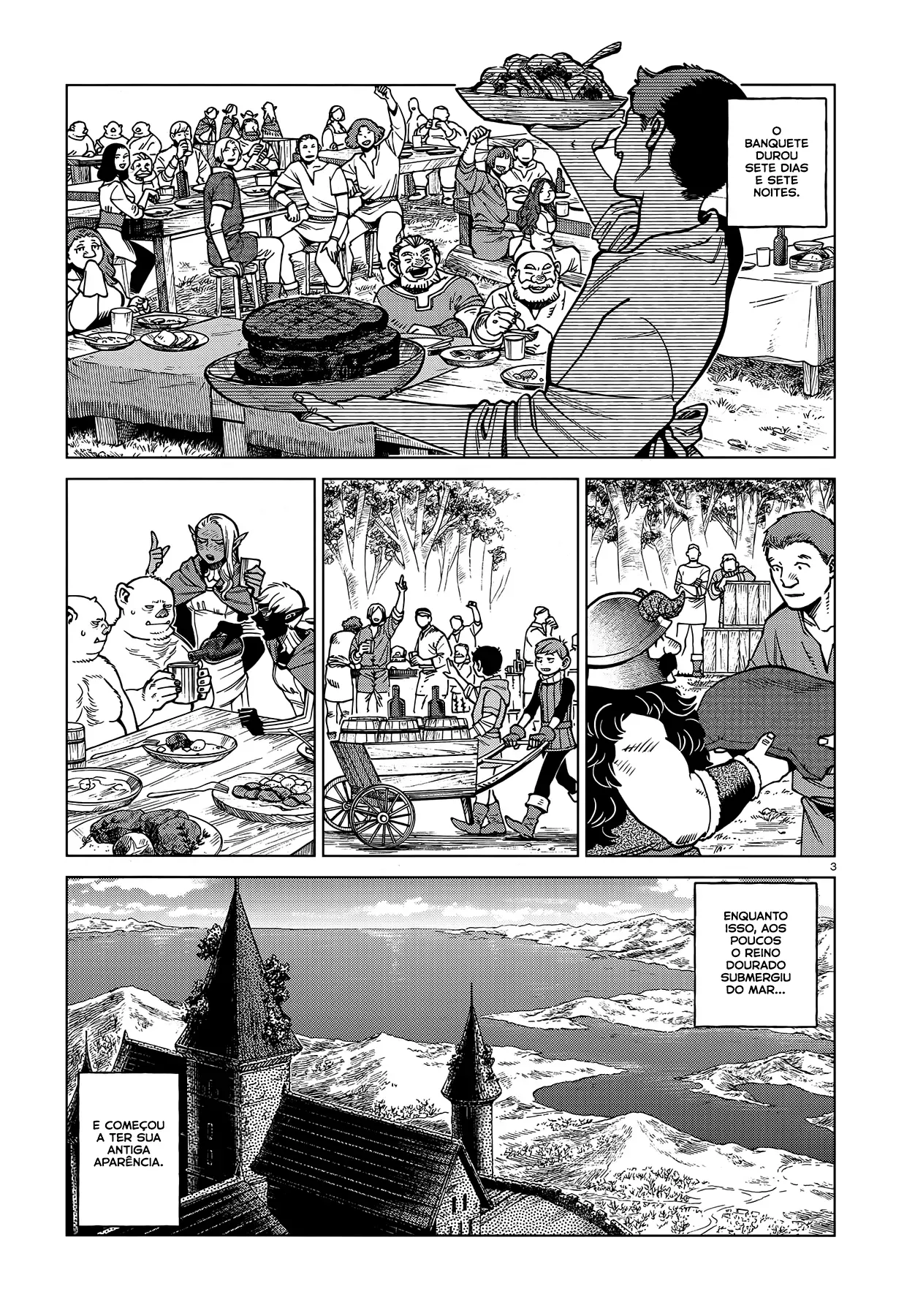 Read Dungeon Meshi PT Manga Online