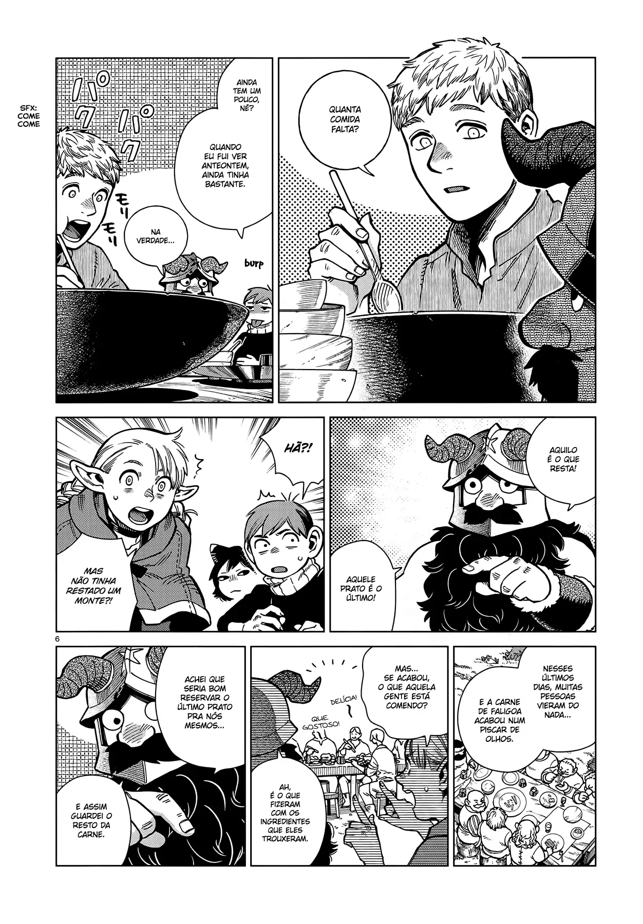 Read Dungeon Meshi PT Manga Online