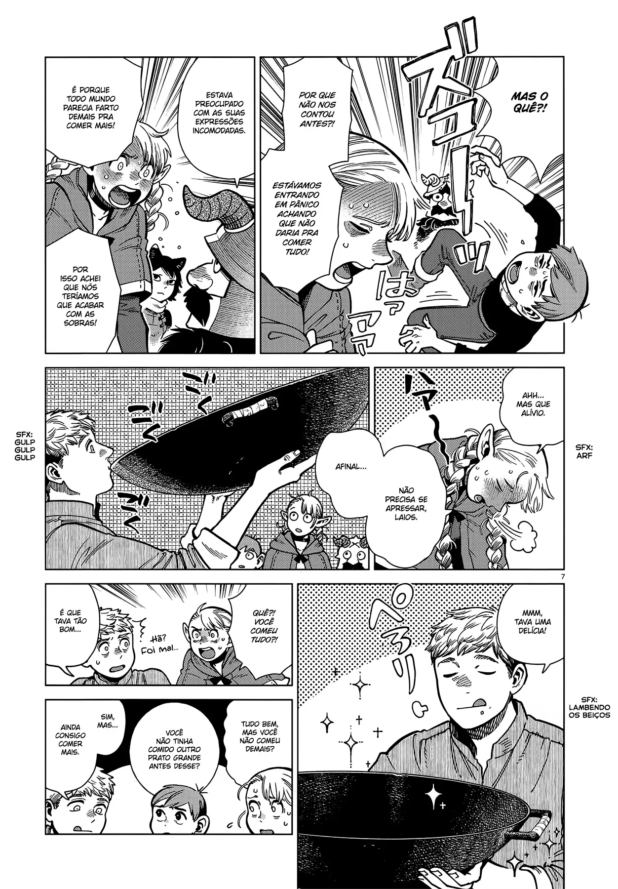 Read Dungeon Meshi PT Manga Online