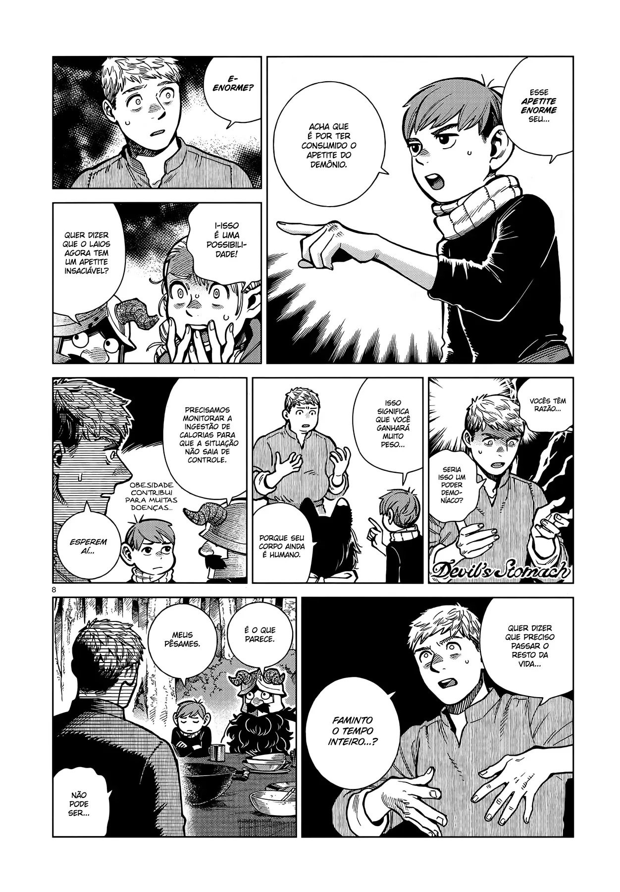 Read Dungeon Meshi PT Manga Online