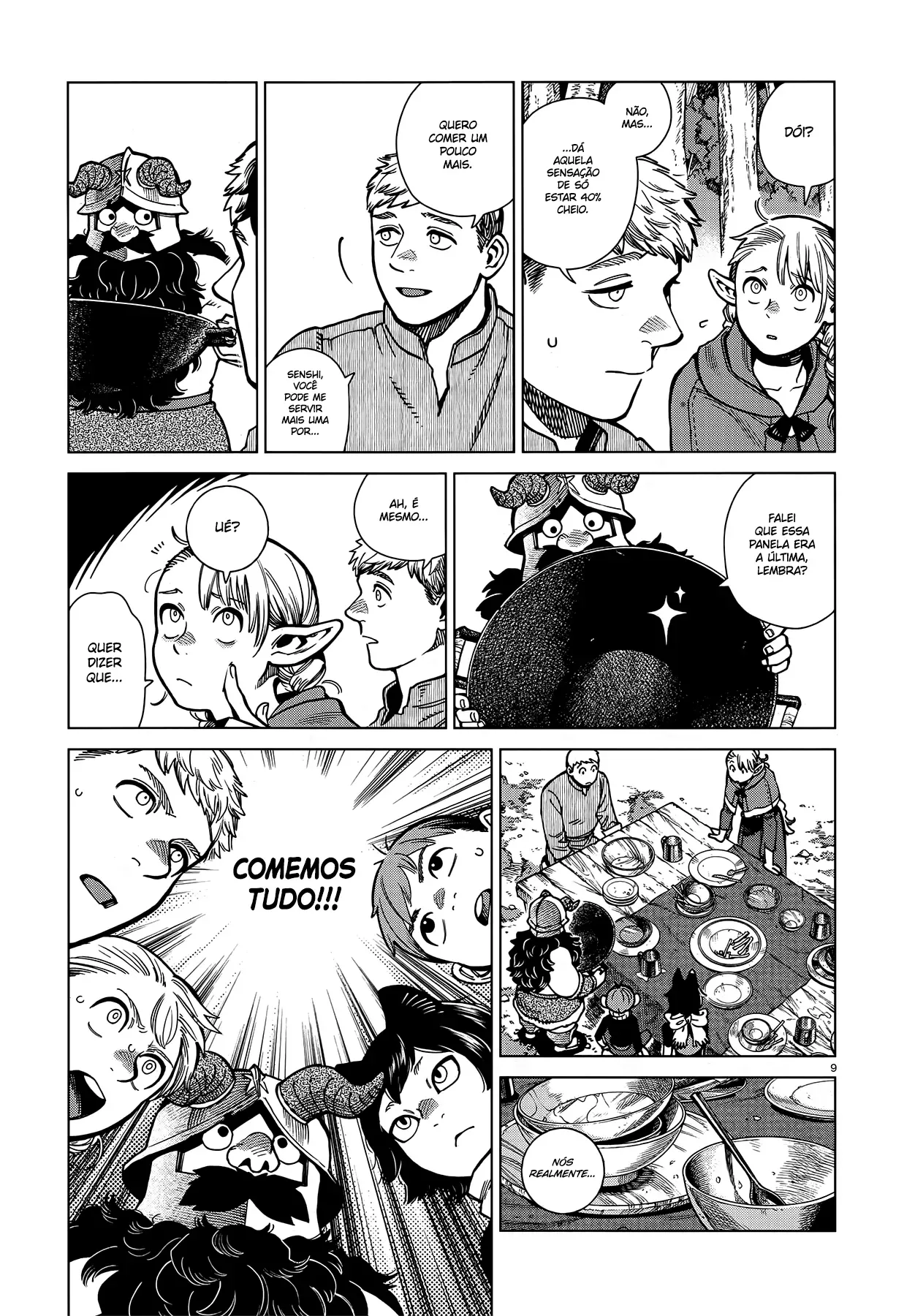 Read Dungeon Meshi PT Manga Online