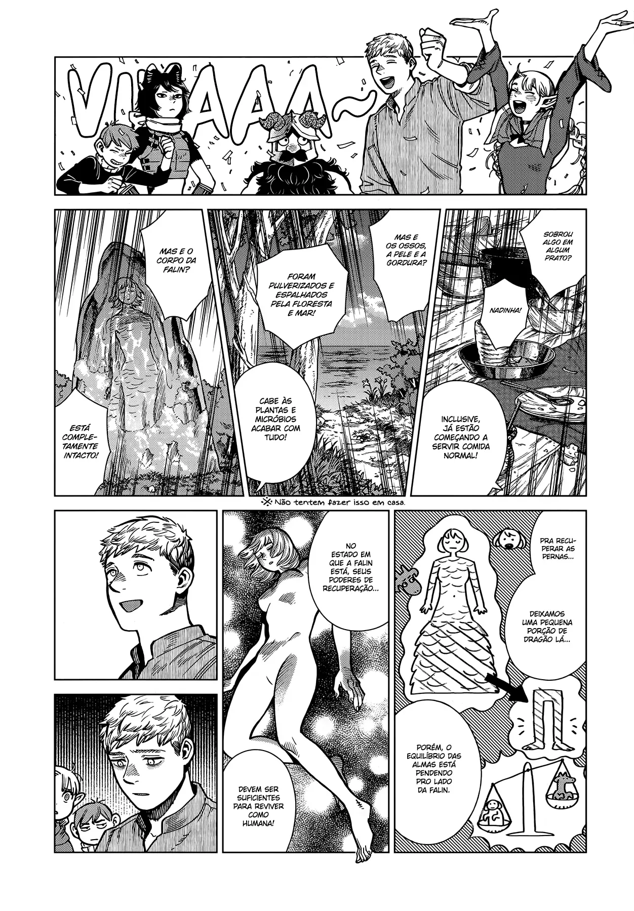 Read Dungeon Meshi PT Manga Online