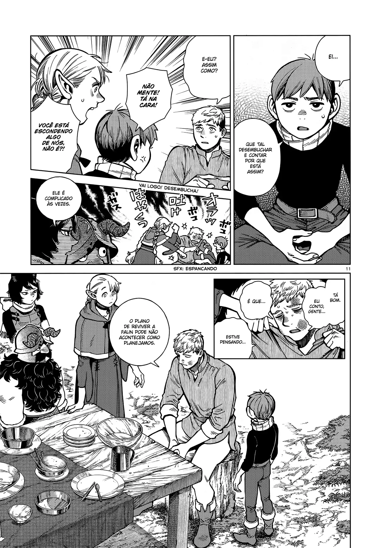 Read Dungeon Meshi PT Manga Online