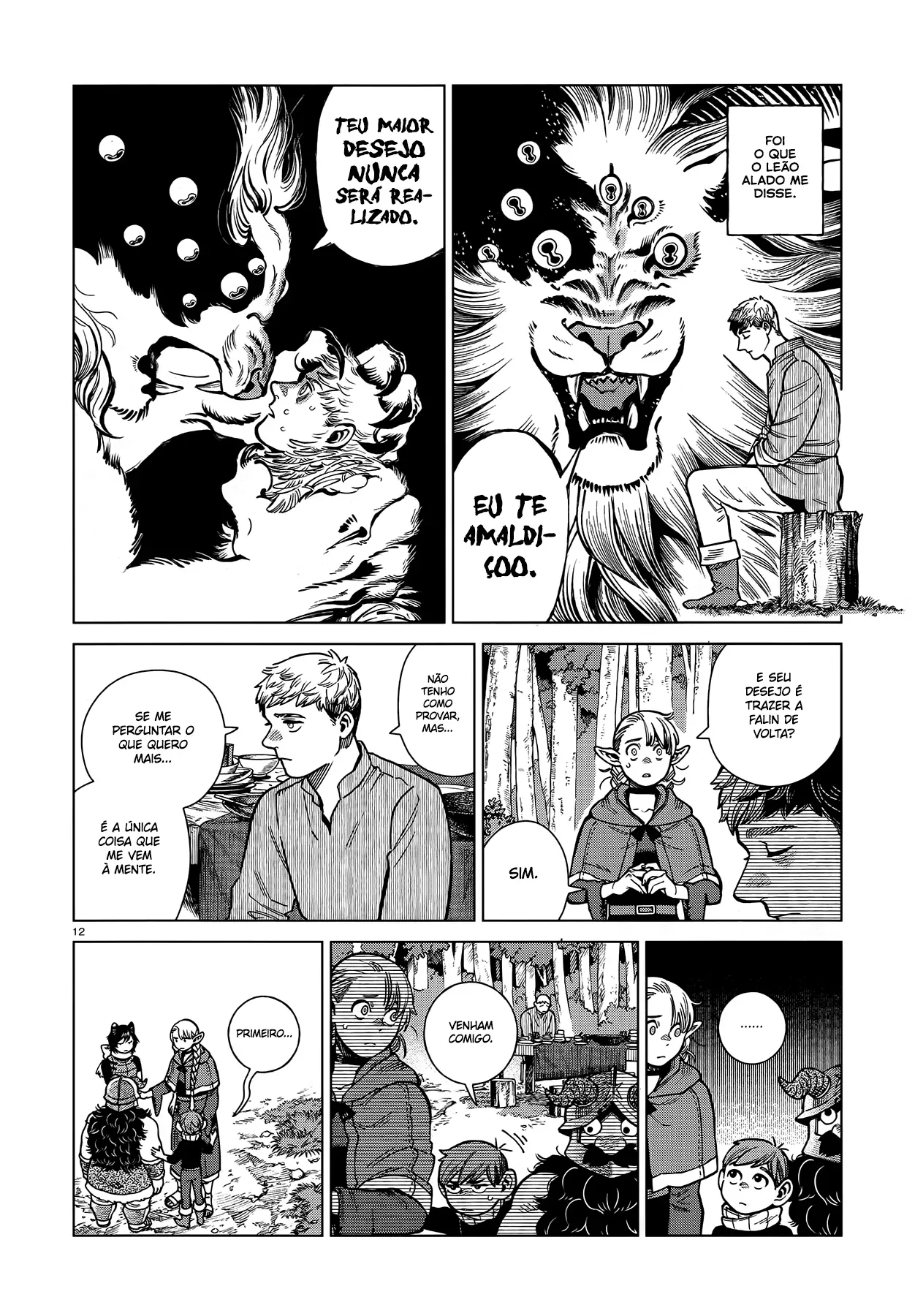 Read Dungeon Meshi PT Manga Online