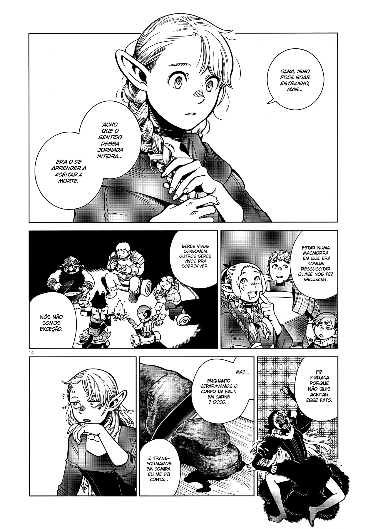 Read Dungeon Meshi PT Manga Online