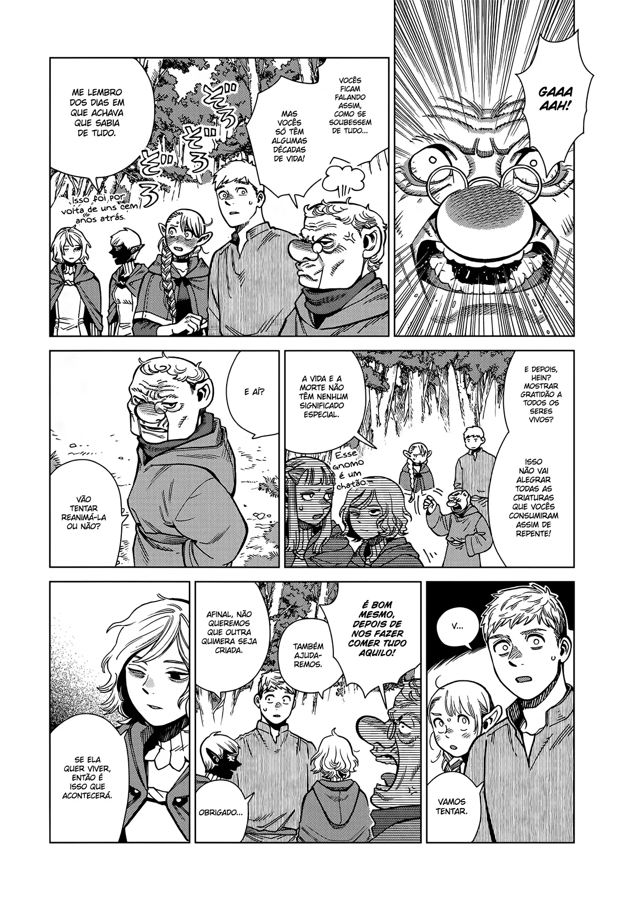 Read Dungeon Meshi PT Manga Online