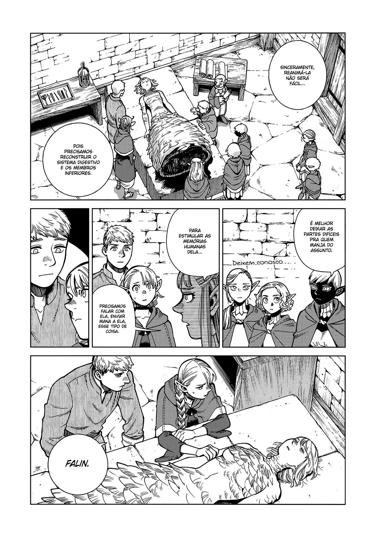 Read Dungeon Meshi PT Manga Online