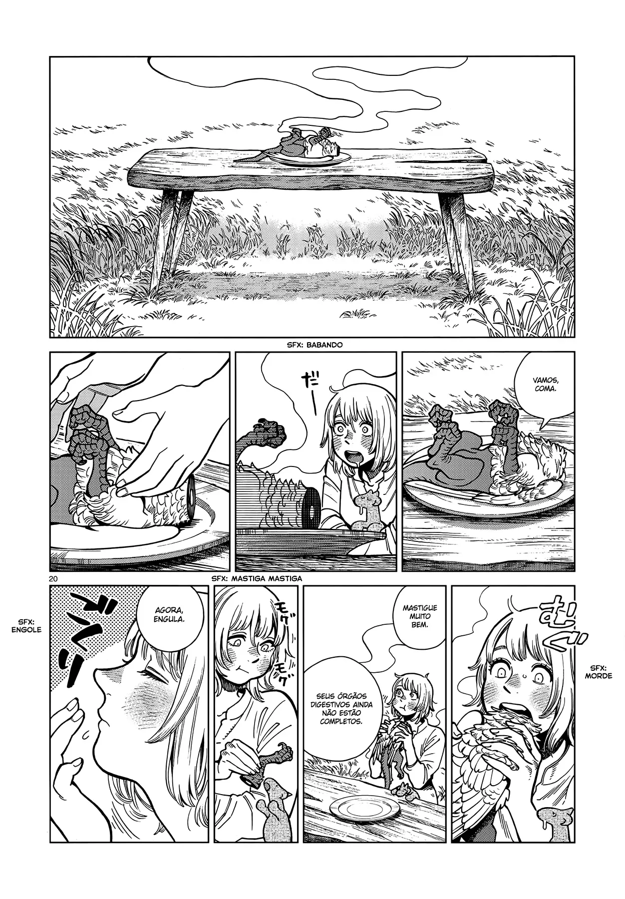 Read Dungeon Meshi PT Manga Online