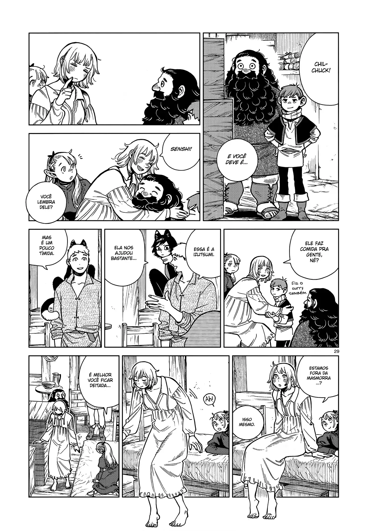 Read Dungeon Meshi PT Manga Online