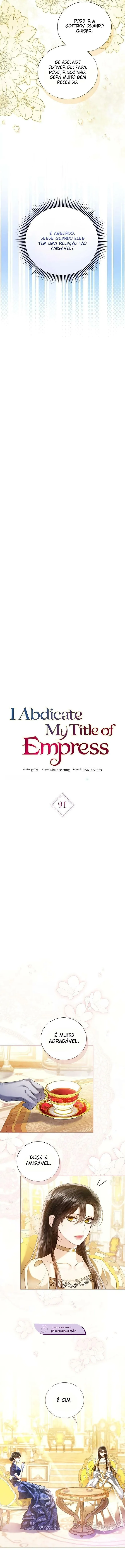 Read Entregarei a Posição de Imperatriz PT Manga Online