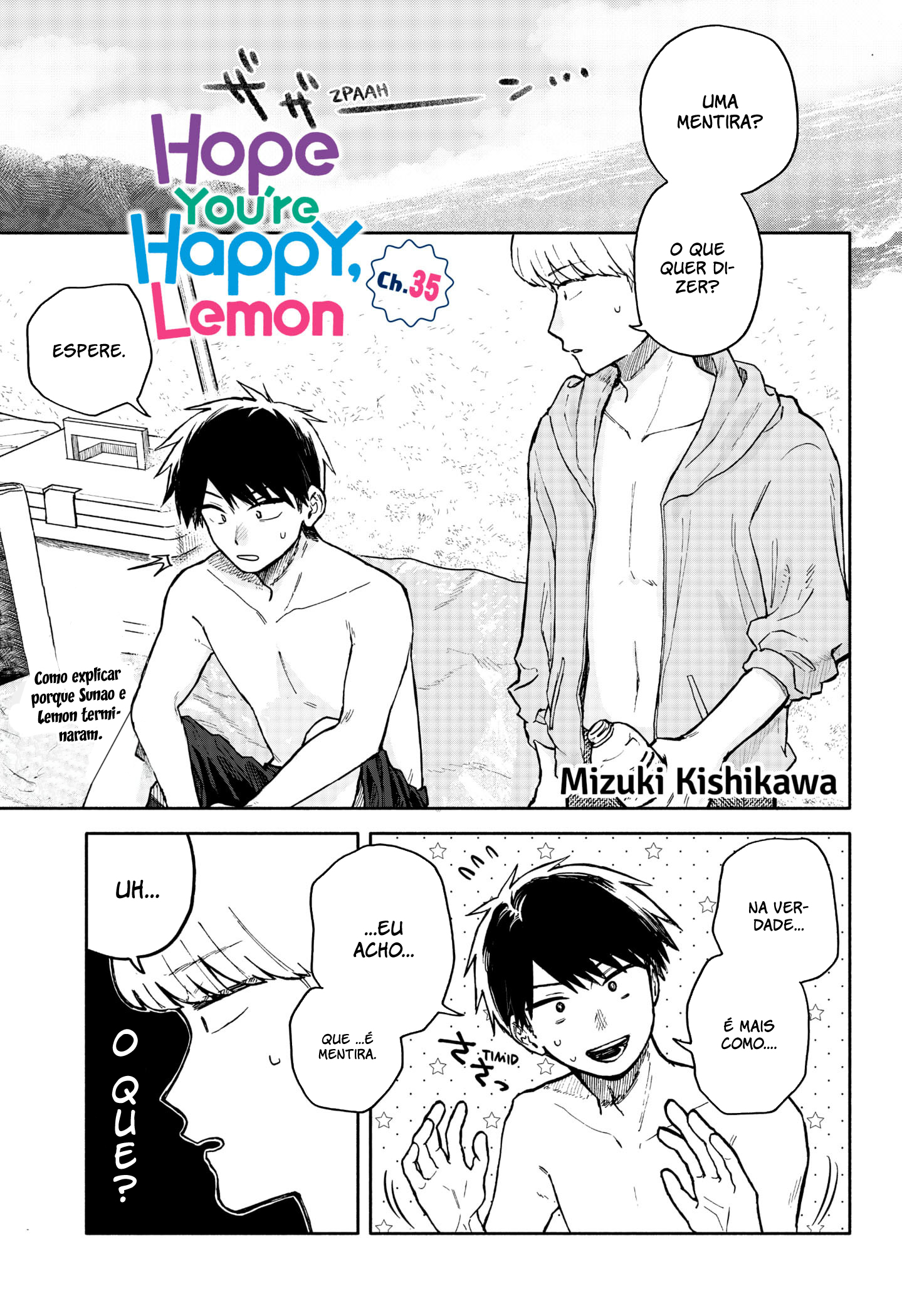 Read Espero que você esteja feliz Lemon PT Manga Online