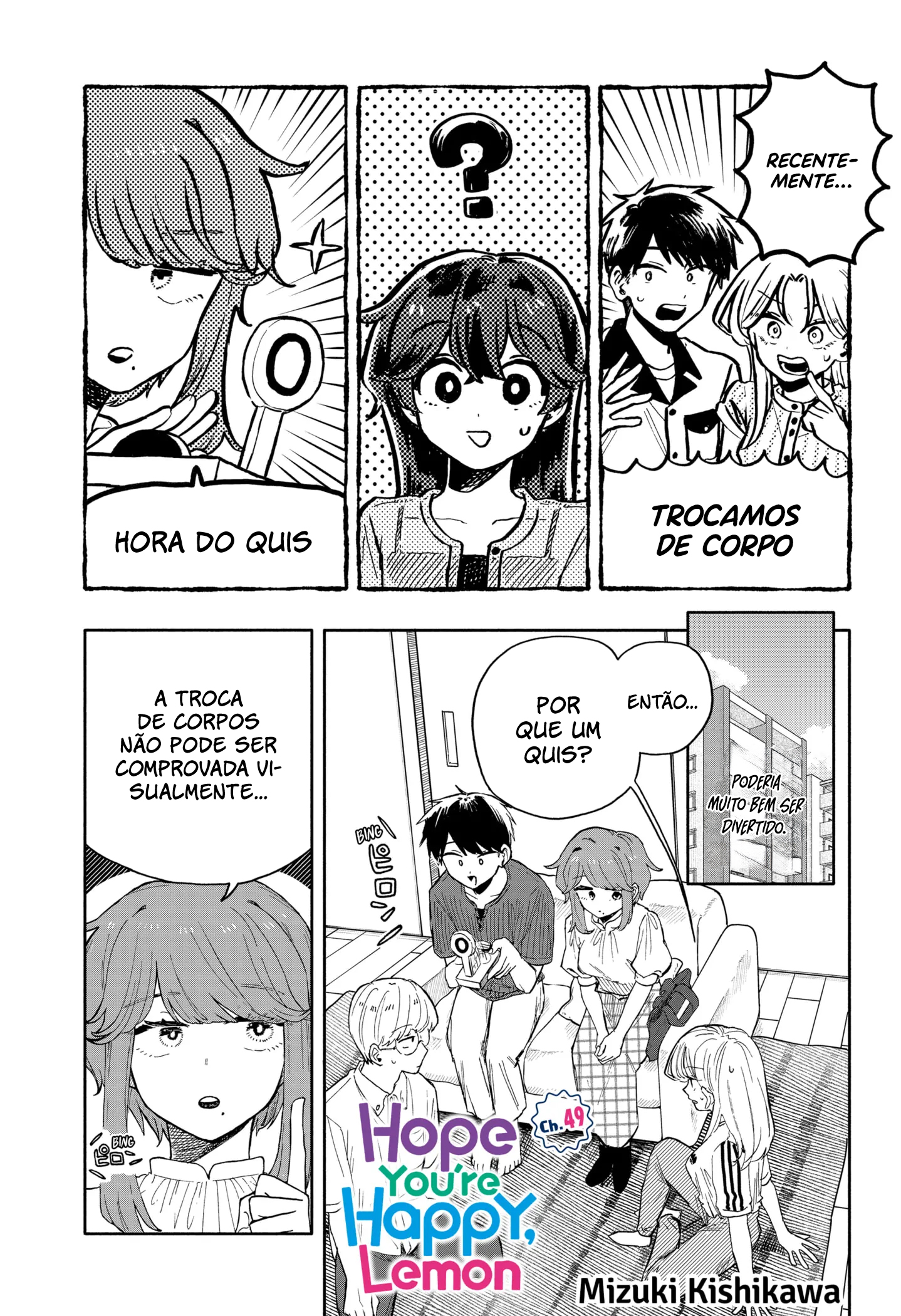 Read Espero que você esteja feliz Lemon PT Manga Online