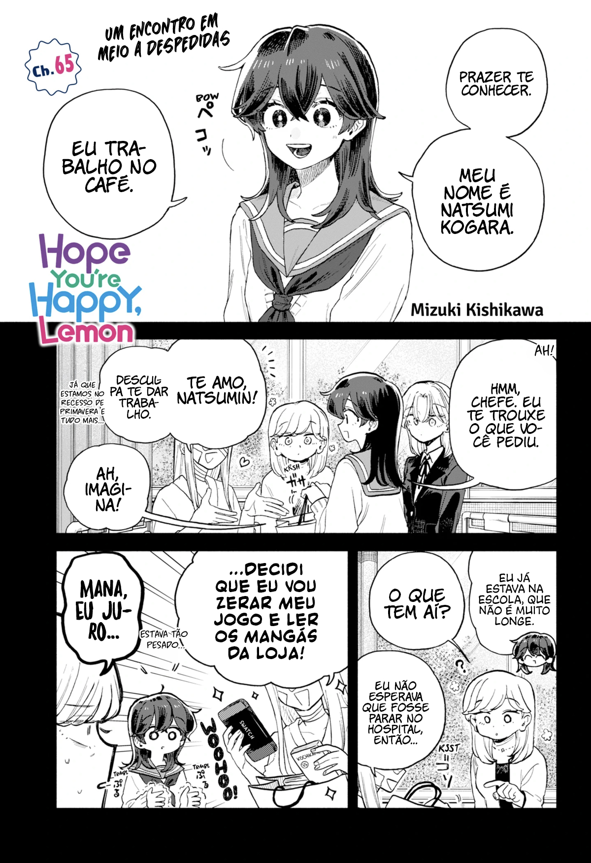Read Espero que você esteja feliz Lemon PT Manga Online