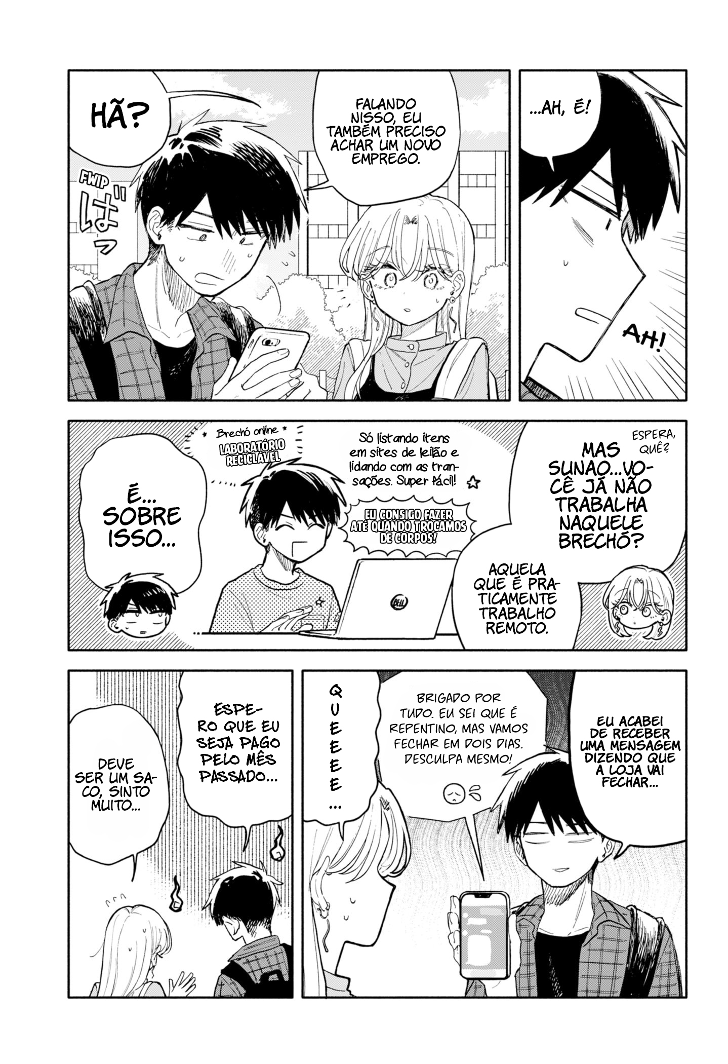 Read Espero que você esteja feliz Lemon PT Manga Online