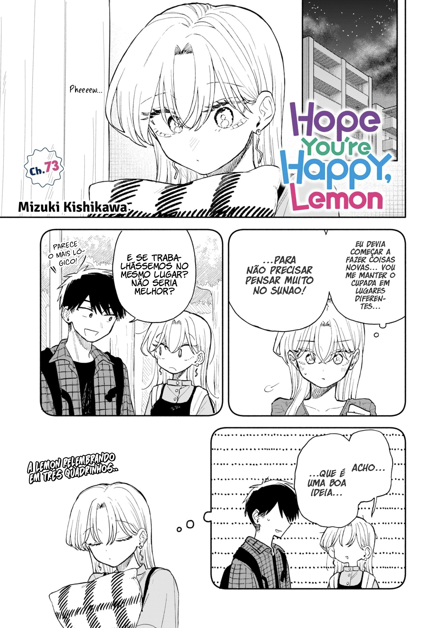 Read Espero que você esteja feliz Lemon PT Manga Online