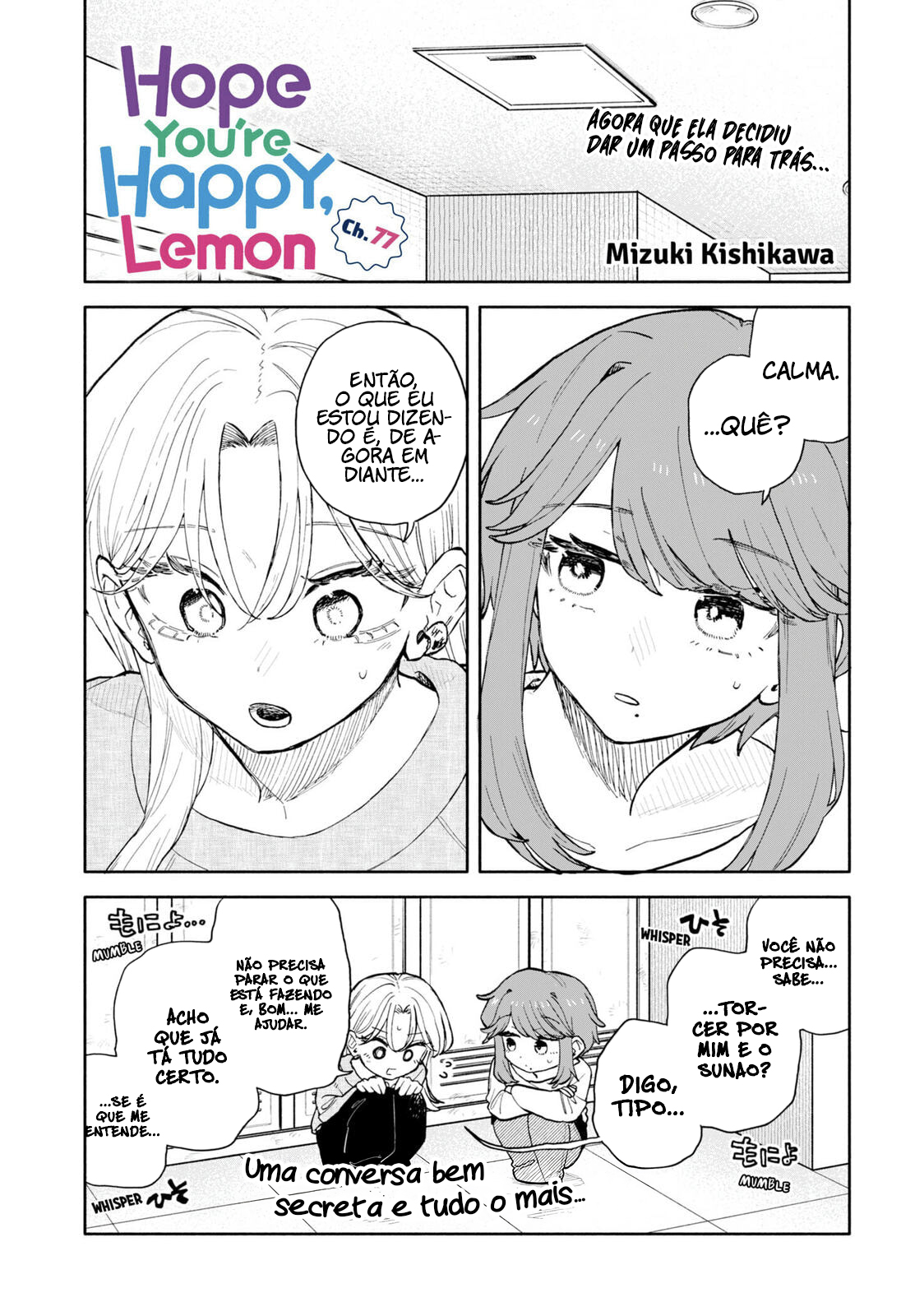 Read Espero que você esteja feliz Lemon PT Manga Online