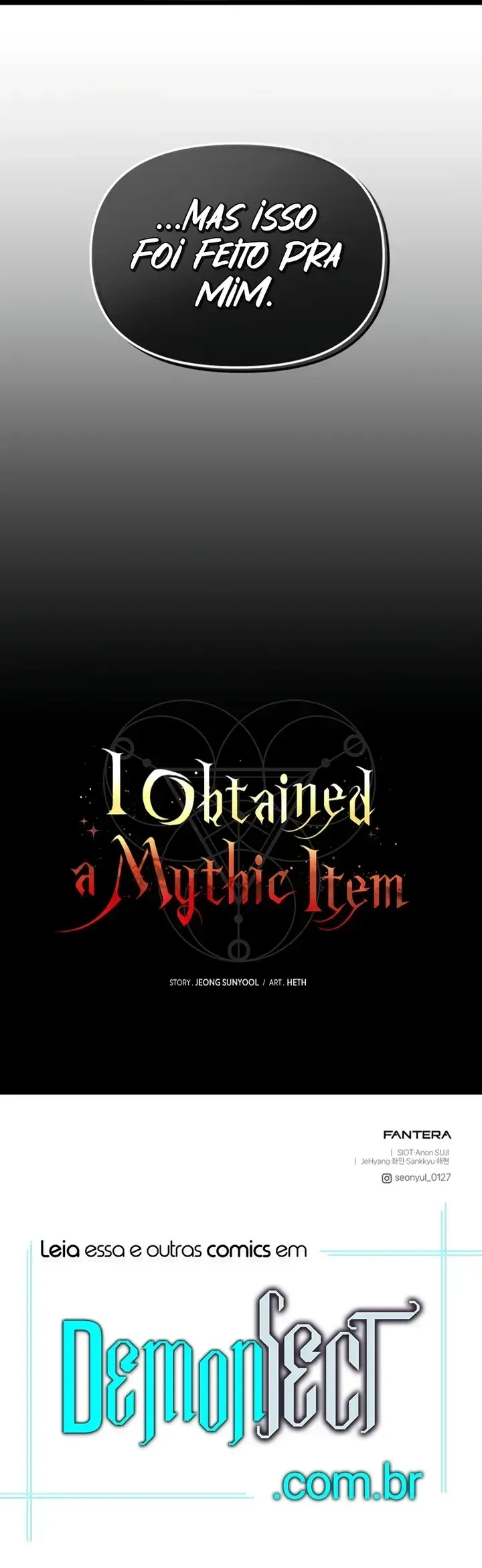 Read Eu Obtive um Item Mítico PT Manga Online