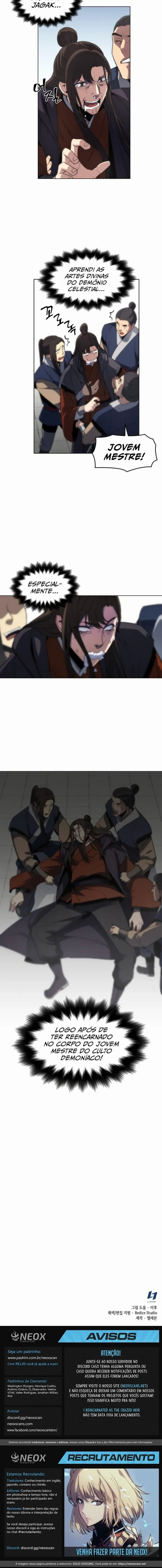 Read Eu Reencarnei como o Herdeiro Louco PT Manga Online