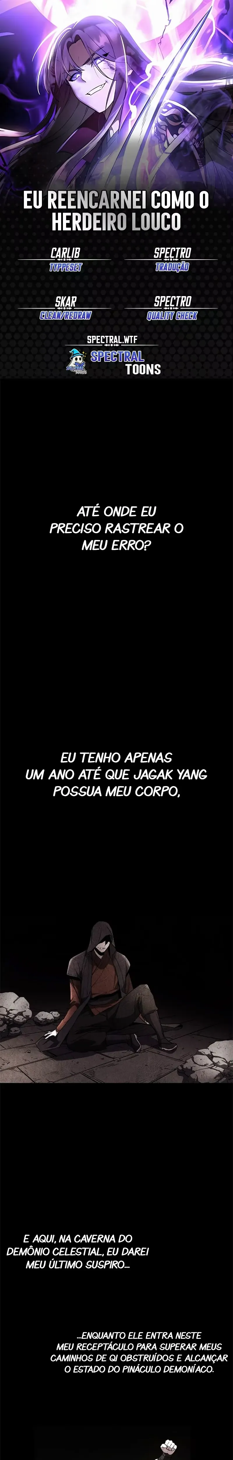Read Eu Reencarnei como o Herdeiro Louco PT Manga Online