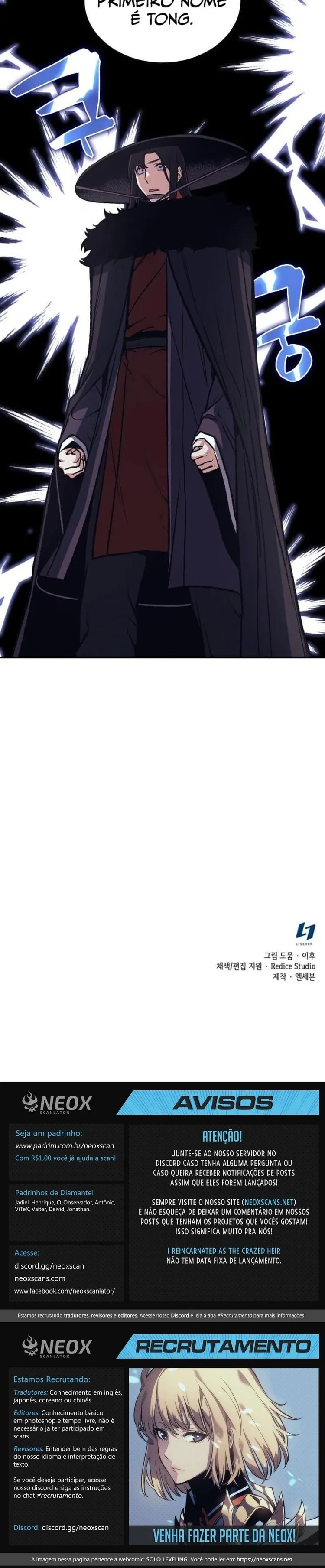 Read Eu Reencarnei como o Herdeiro Louco PT Manga Online