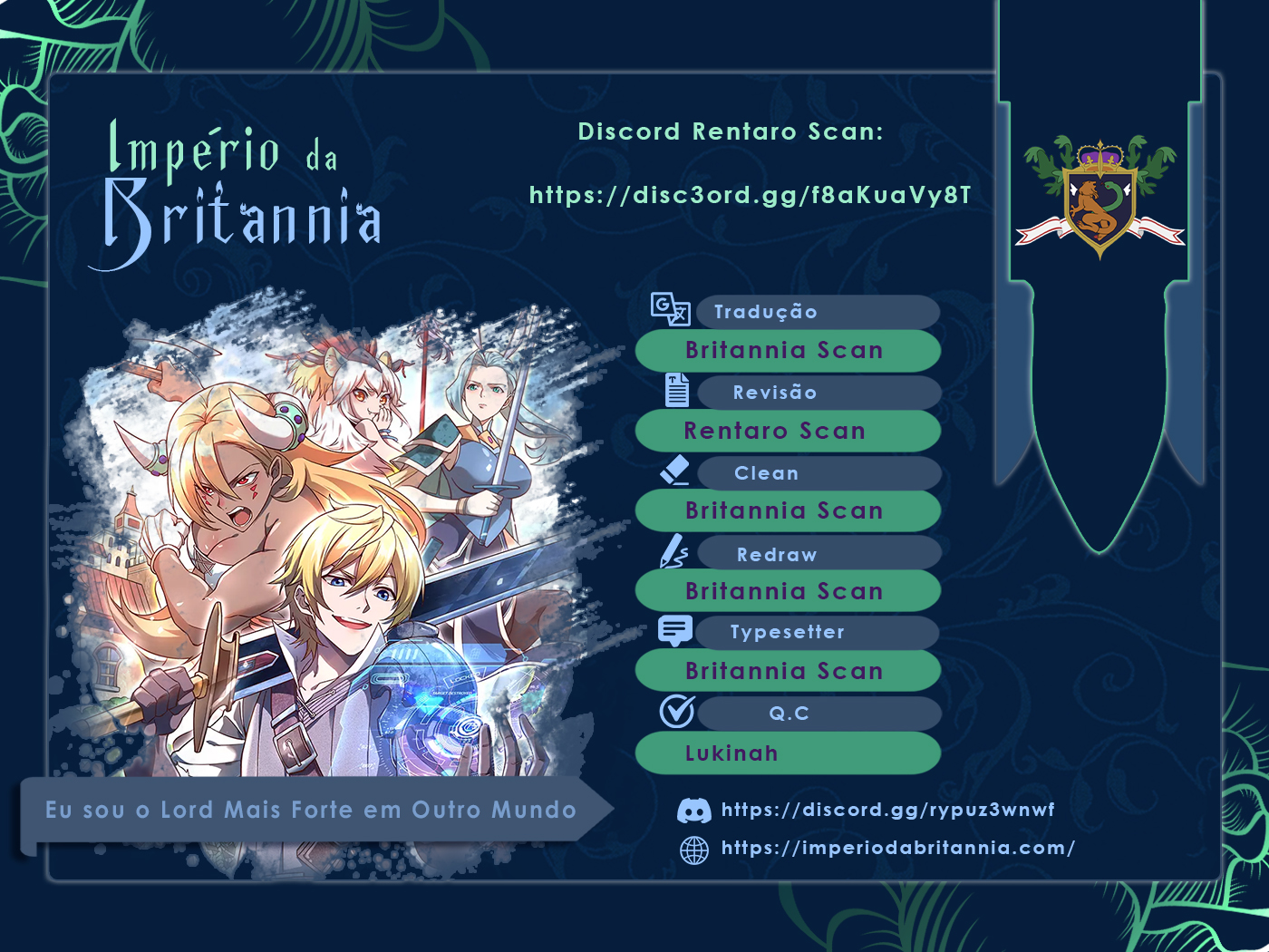 Read Eu Sou o Lorde Mais Forte Em Outro Mundo PT Manga Online