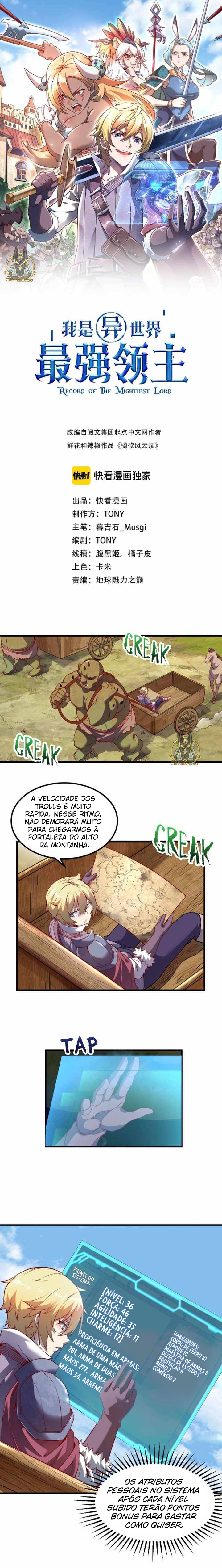 Read Eu Sou o Lorde Mais Forte Em Outro Mundo PT Manga Online