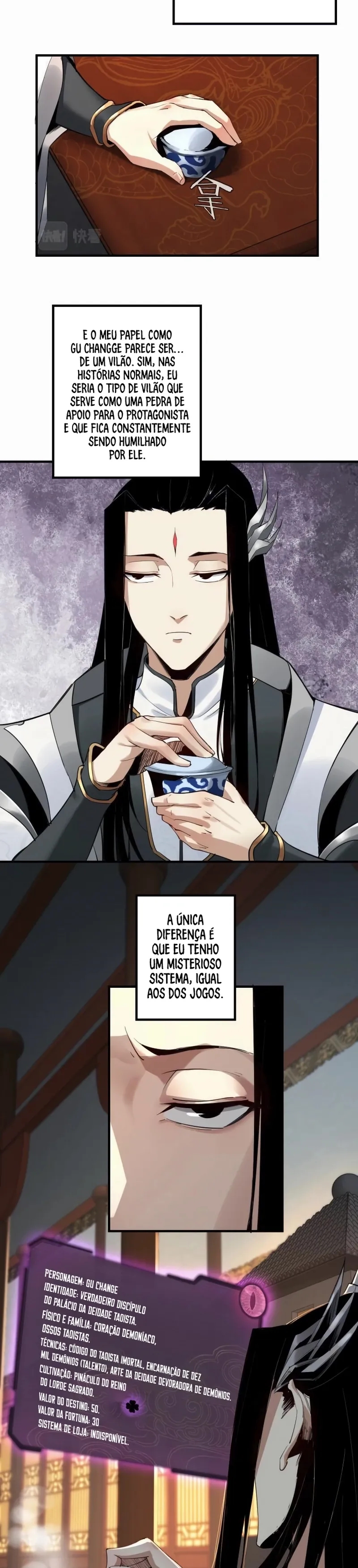 Read Eu Sou o Vilão Predestinado PT Manga Online