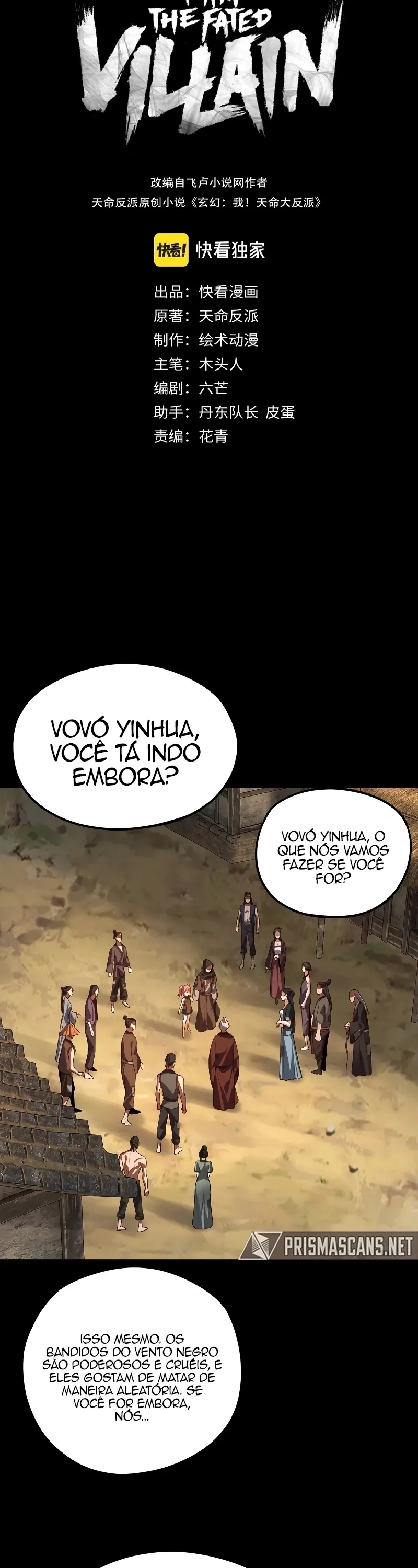 Read Eu Sou o Vilão Predestinado PT Manga Online