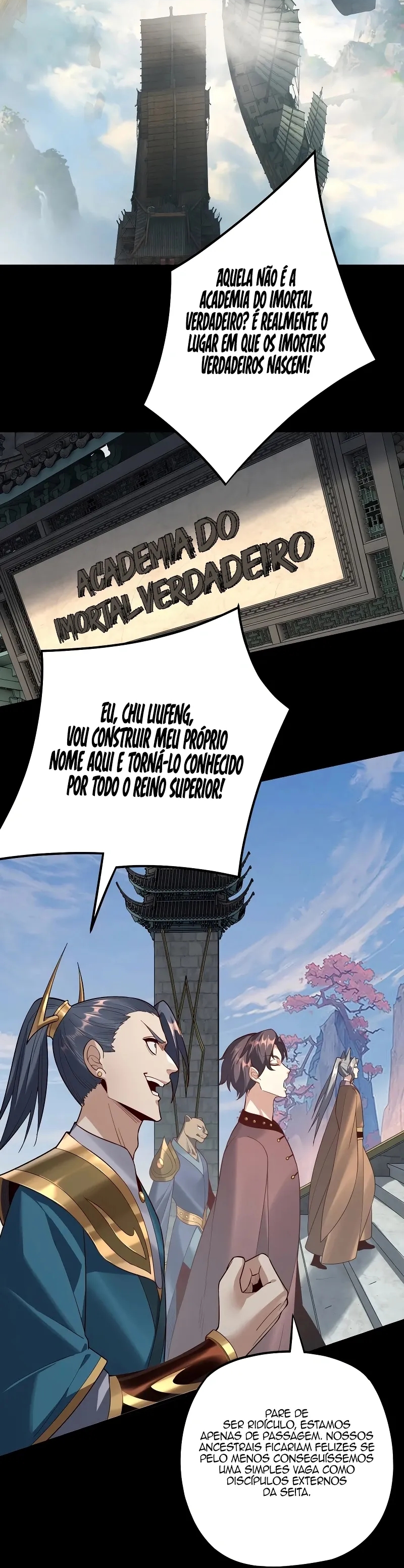 Read Eu Sou o Vilão Predestinado PT Manga Online