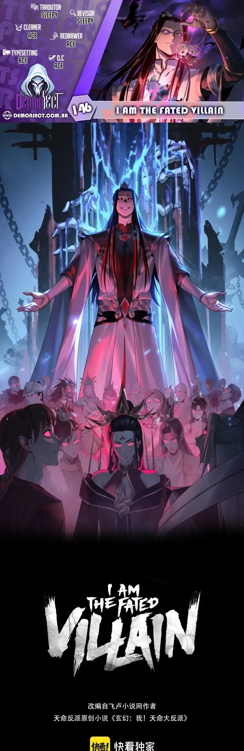 Read Eu Sou o Vilão Predestinado PT Manga Online