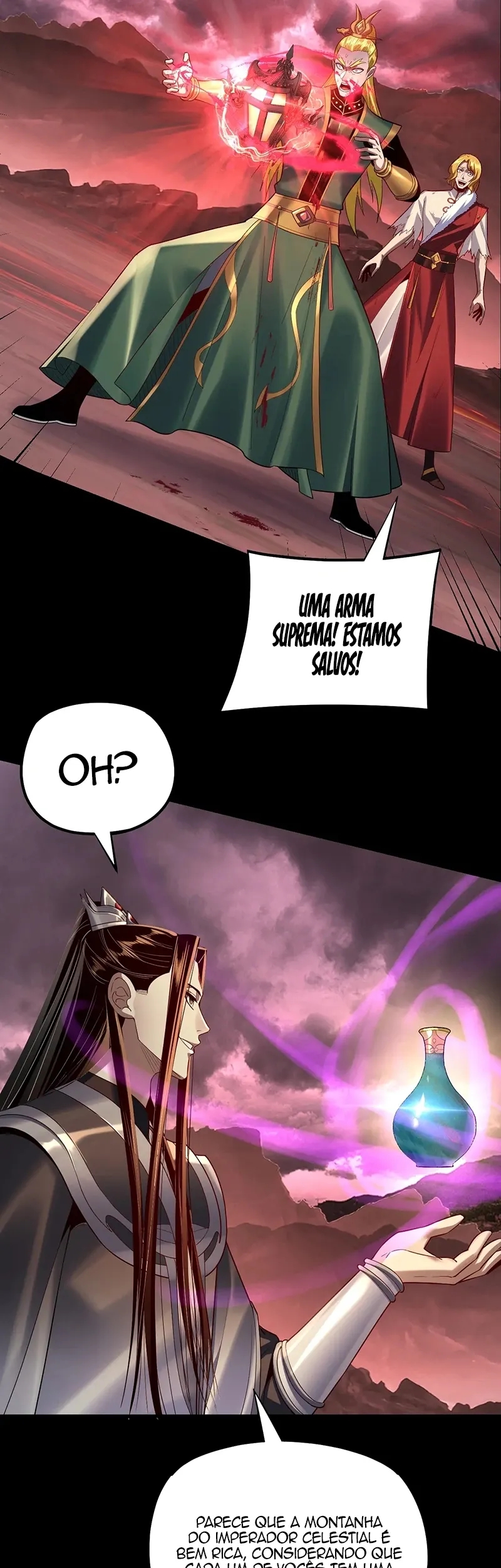 Read Eu Sou o Vilão Predestinado PT Manga Online