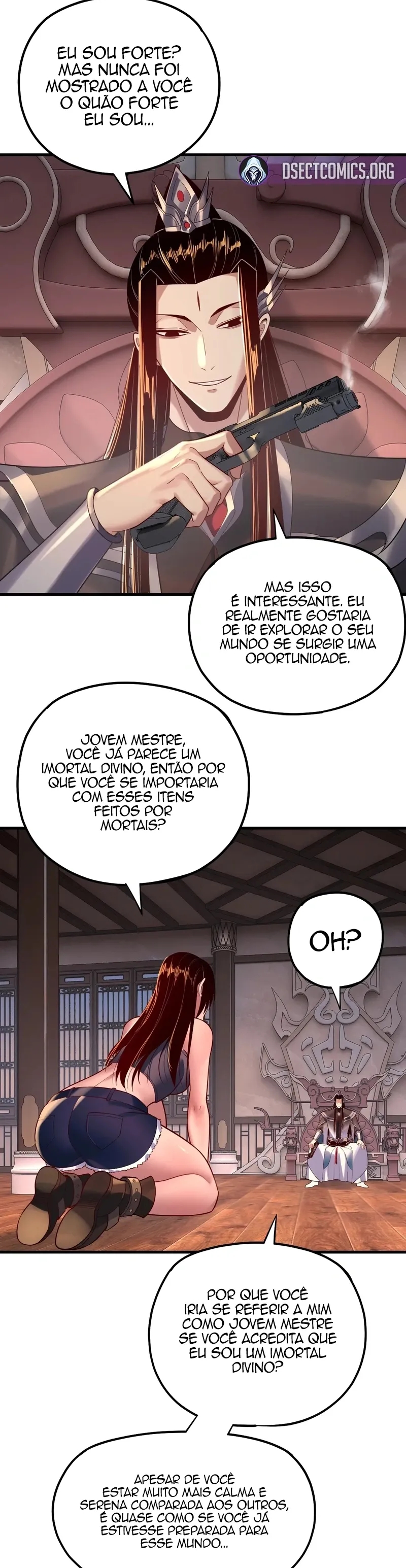 Read Eu Sou o Vilão Predestinado PT Manga Online