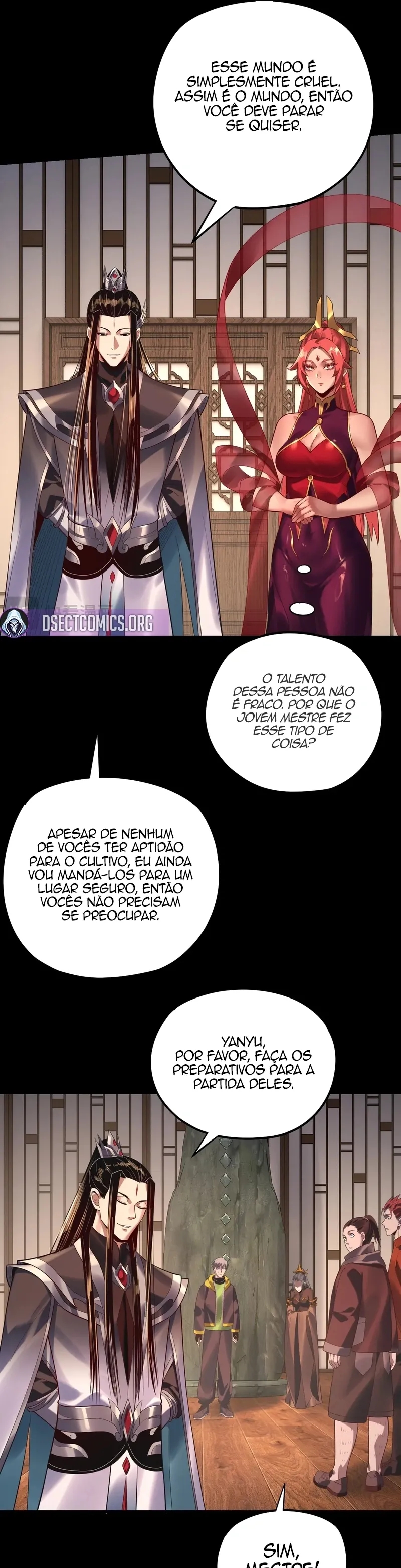 Read Eu Sou o Vilão Predestinado PT Manga Online