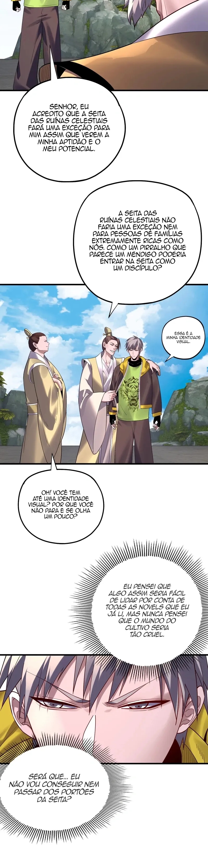 Read Eu Sou o Vilão Predestinado PT Manga Online