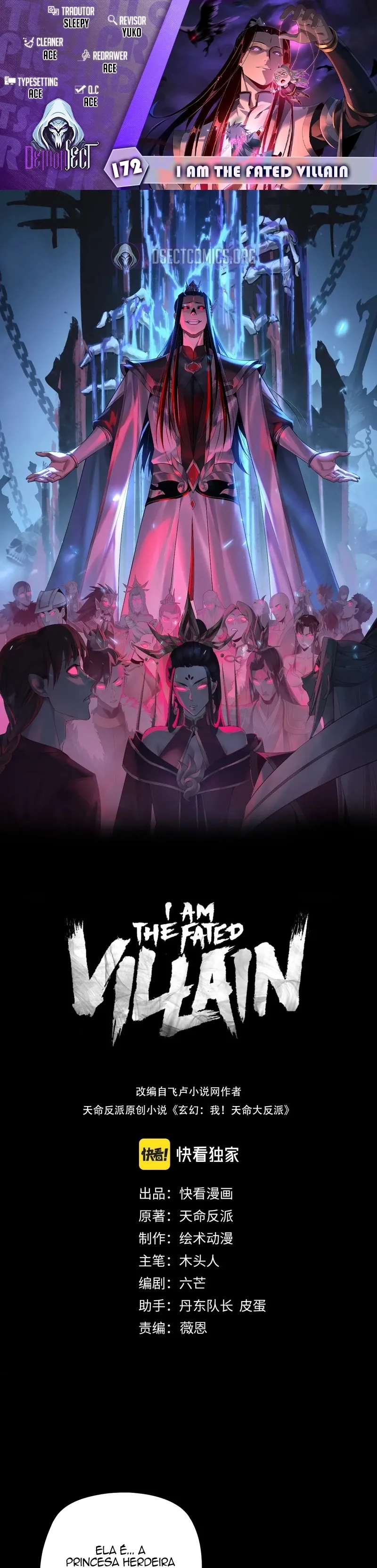 Read Eu Sou o Vilão Predestinado PT Manga Online