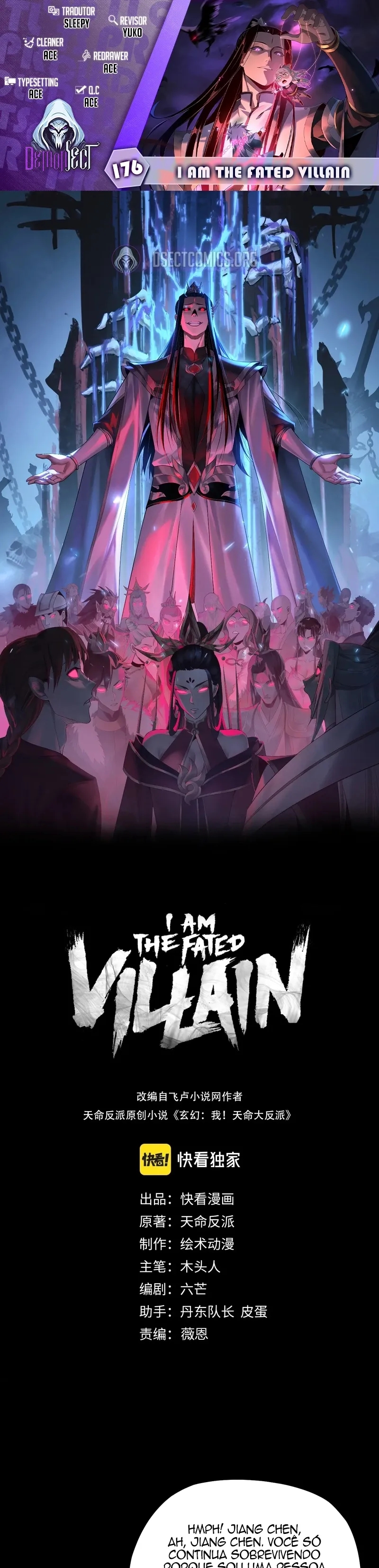Read Eu Sou o Vilão Predestinado PT Manga Online