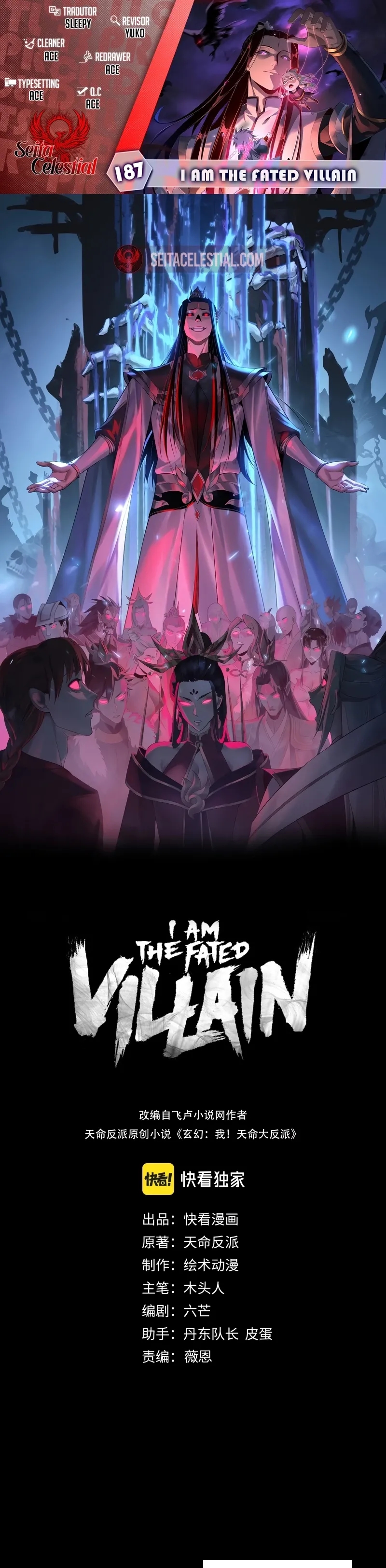 Read Eu Sou o Vilão Predestinado PT Manga Online