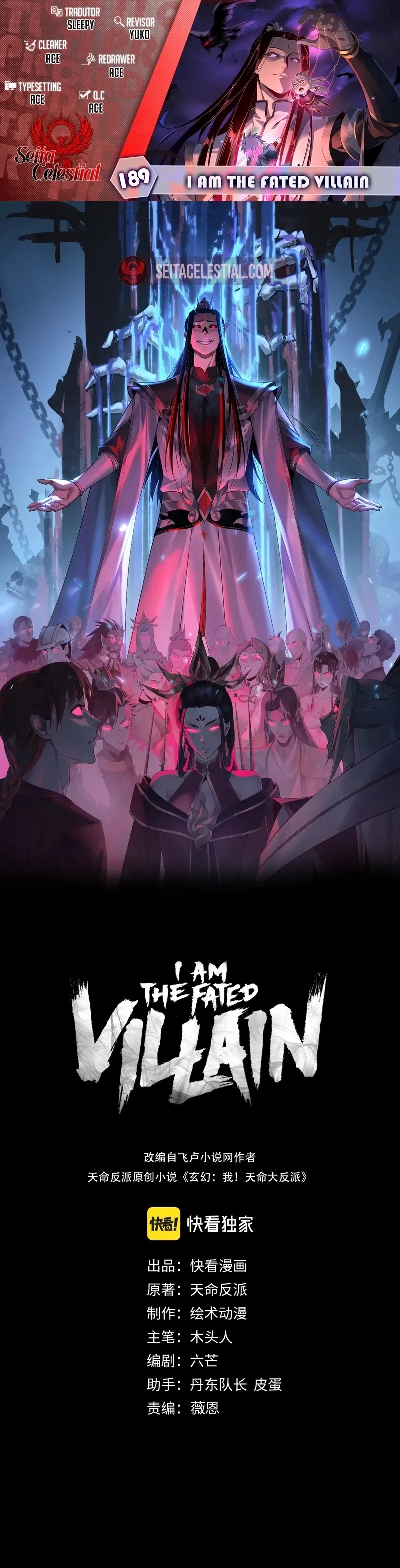 Read Eu Sou o Vilão Predestinado PT Manga Online