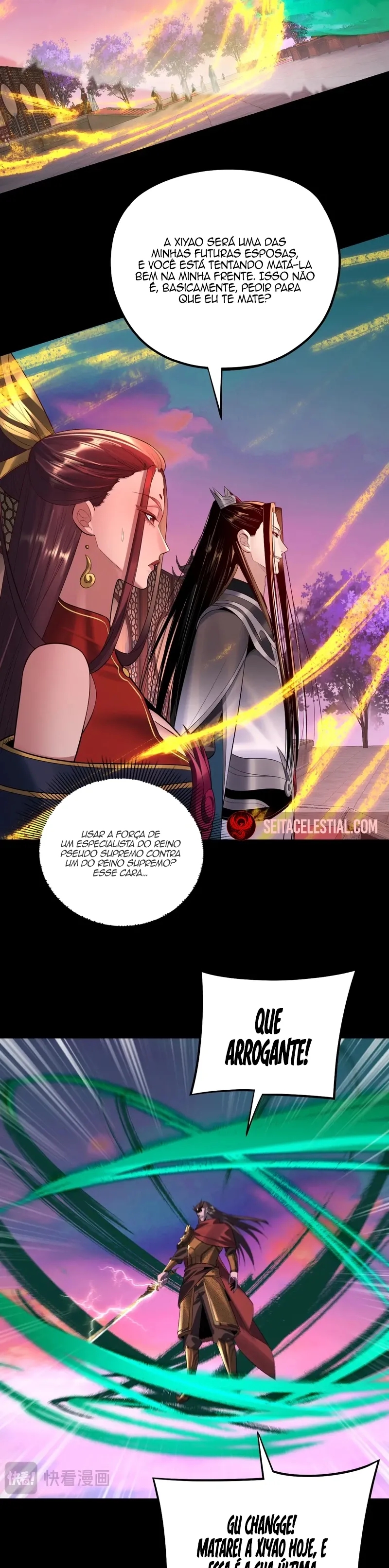 Read Eu Sou o Vilão Predestinado PT Manga Online