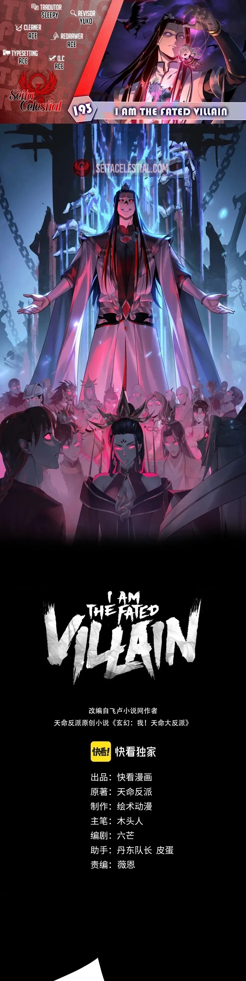 Read Eu Sou o Vilão Predestinado PT Manga Online