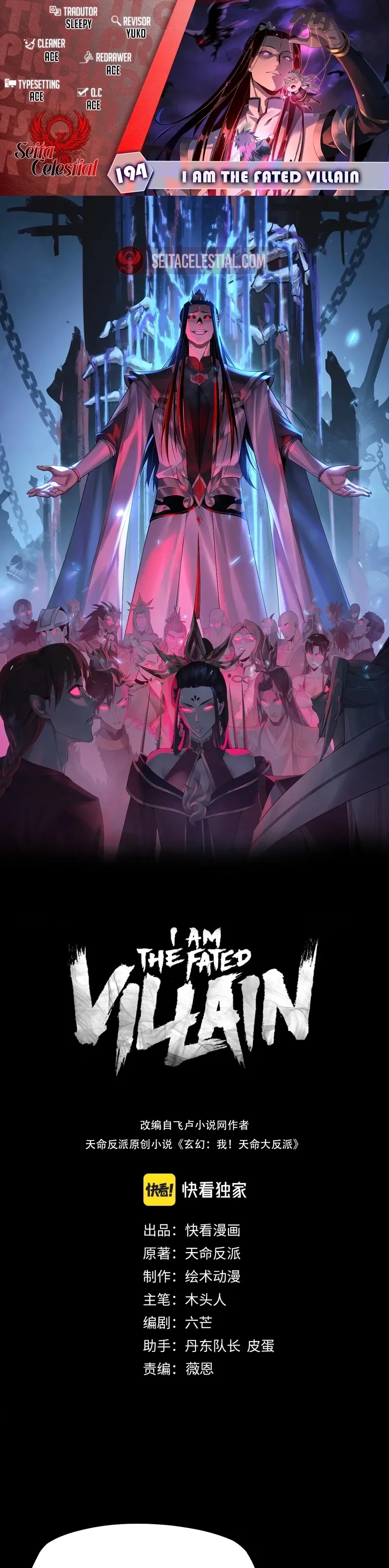 Read Eu Sou o Vilão Predestinado PT Manga Online