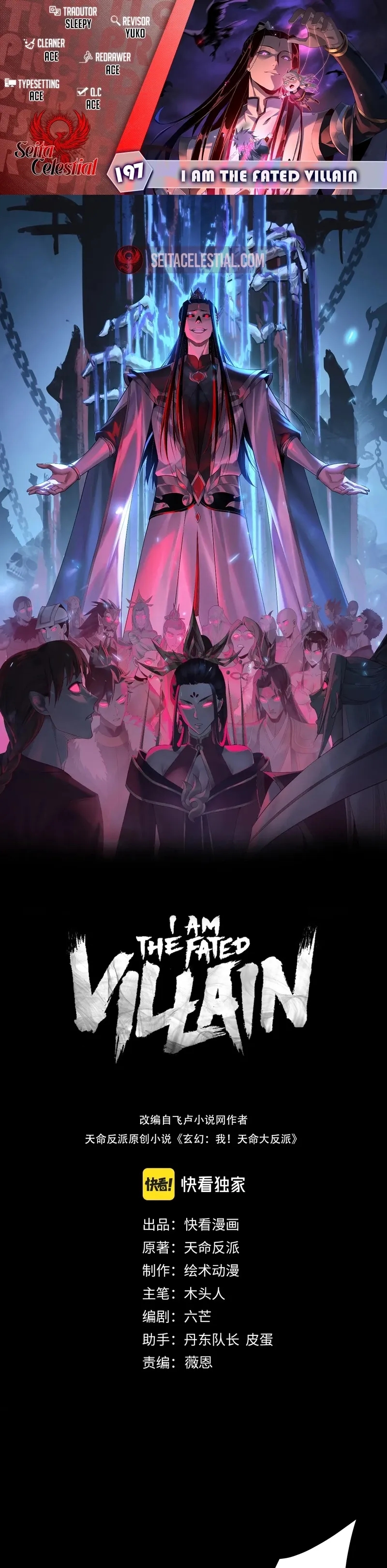 Read Eu Sou o Vilão Predestinado PT Manga Online