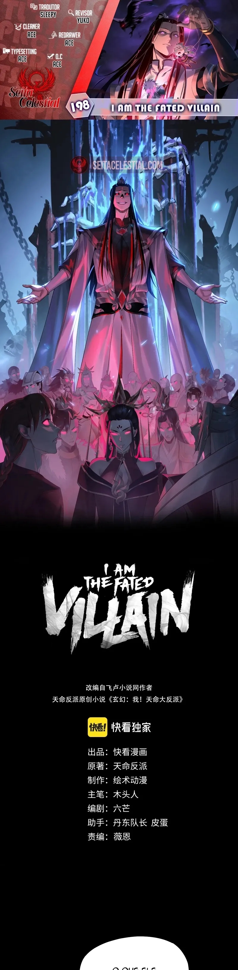 Read Eu Sou o Vilão Predestinado PT Manga Online