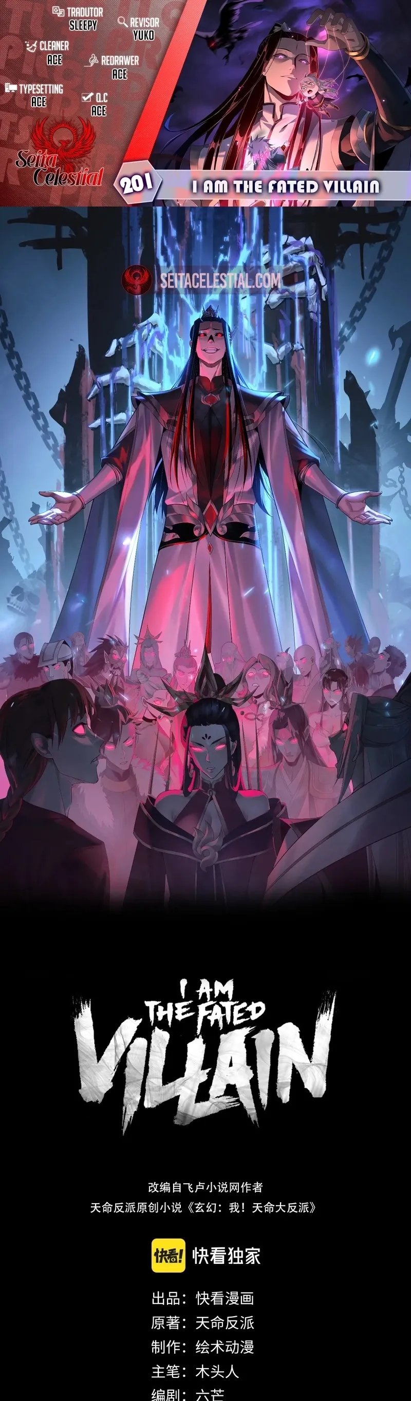 Read Eu Sou o Vilão Predestinado PT Manga Online