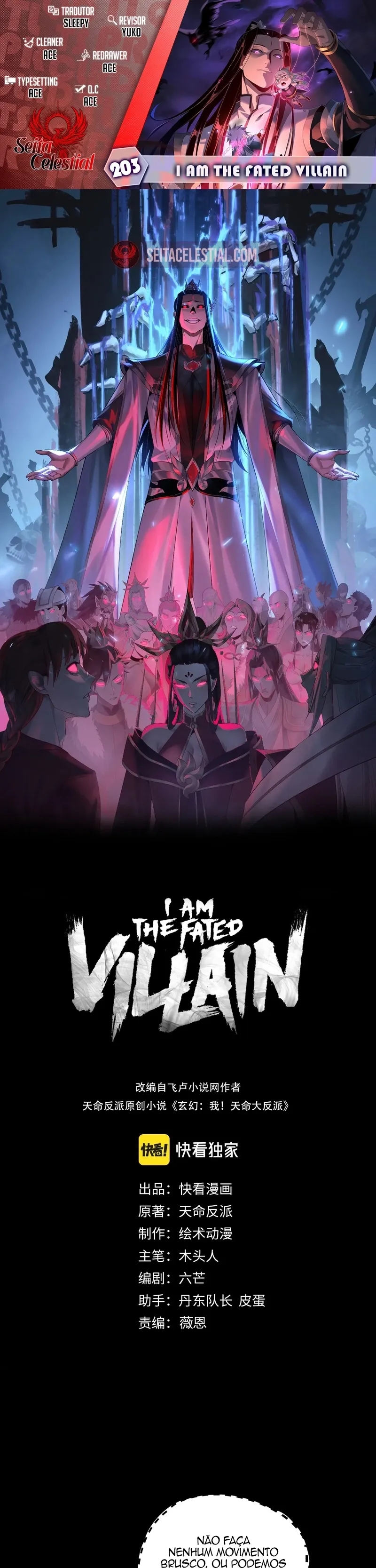 Read Eu Sou o Vilão Predestinado PT Manga Online