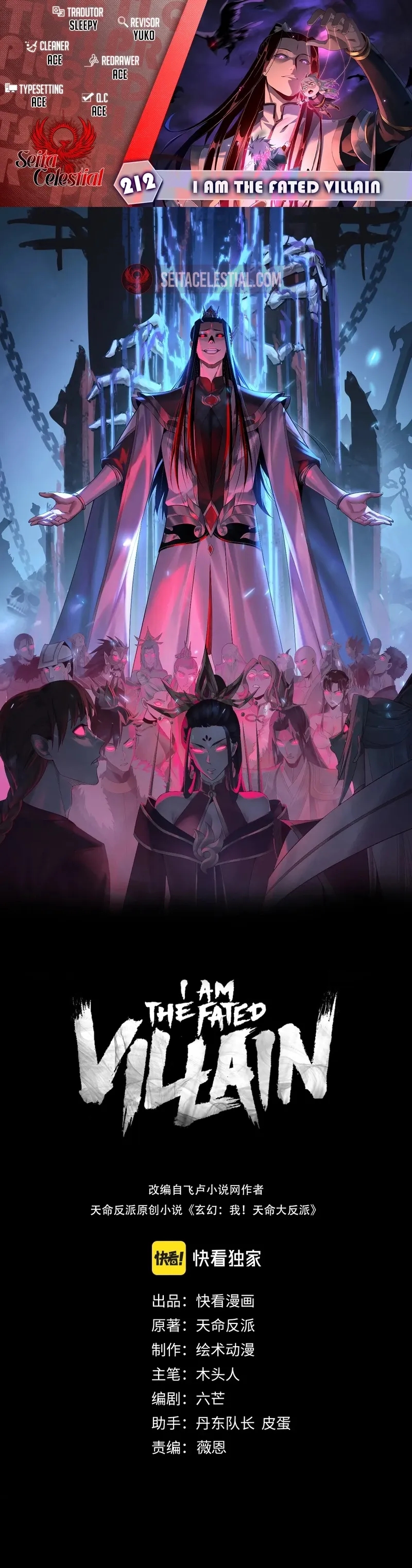 Read Eu Sou o Vilão Predestinado PT Manga Online